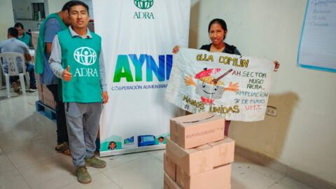 Voluntarios adventistas rescatan alimentos para proyecto de ayuda humanitaria en Perú