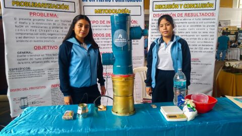 En Perú 4 estudiantes adventistas sobresalen en Feria de Ciencia ante más de 200 instituciones