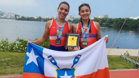 Alumna de Valdivia se alza con el oro en cita sudamericana de remo
