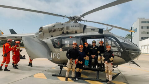 Jóvenes unionistas son voluntarios de la Brigada de Emergencias Medic Squad en Perú