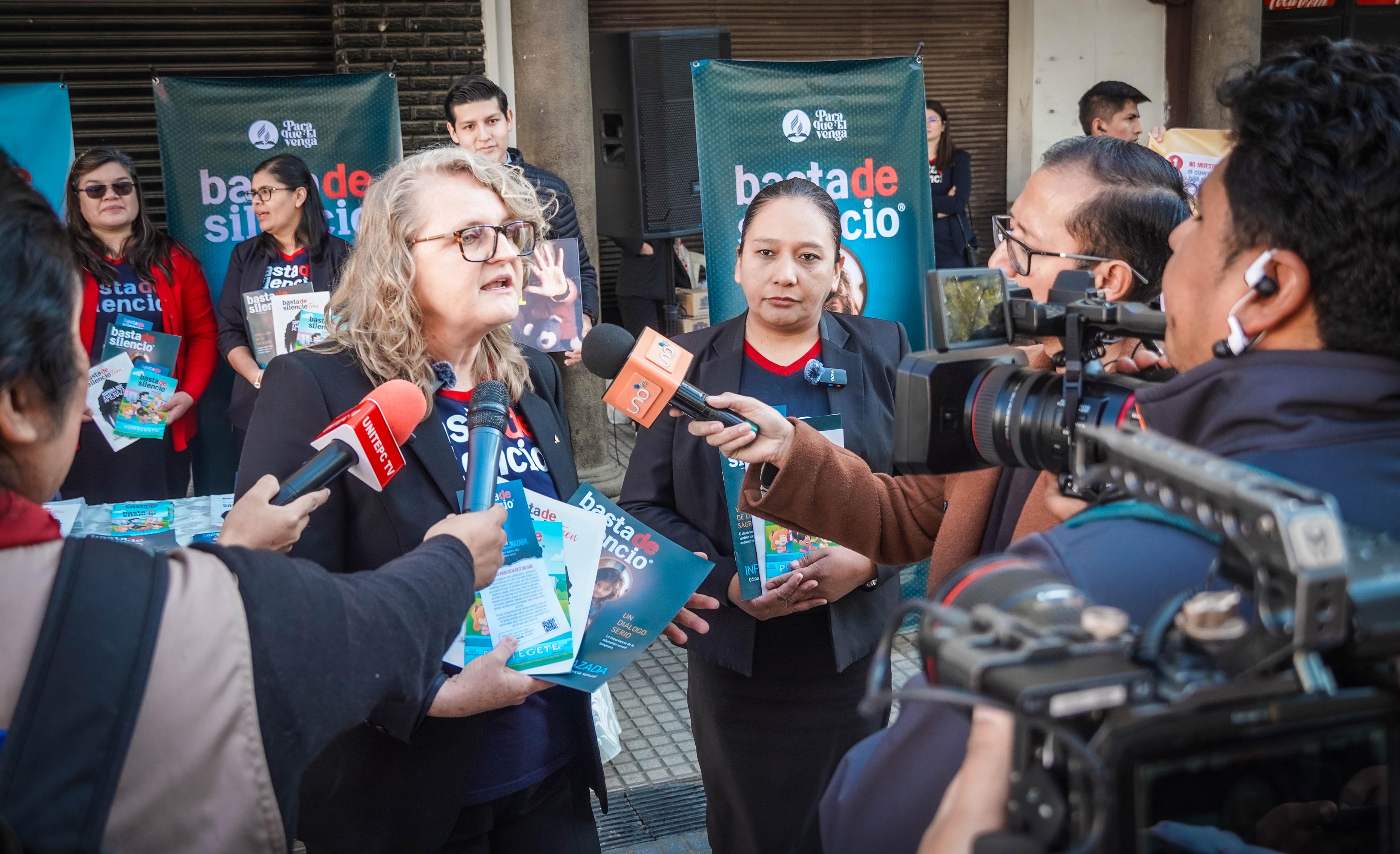 Proyecto Basta de Silencio: Iglesia Adventista en Bolivia lanza campaña contra el abuso sexual infantil