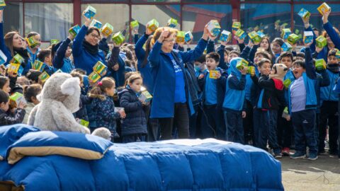 ADRA y la Red de Educación Adventista en Chile realizan campaña para ayudar a niños vulnerables