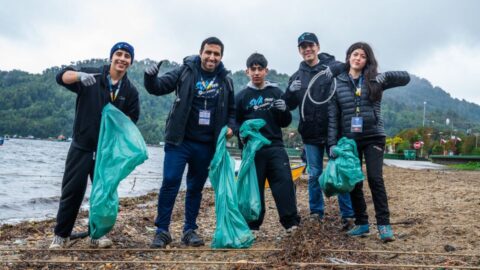 Estudiantes adventistas se unen para realizar acciones sociales en comunidades remotas de Chile