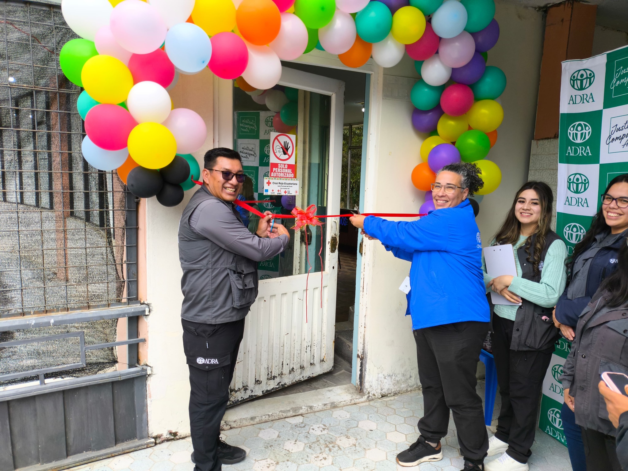 ADRA Ecuador inaugura espacio de atención psicosocial para niños y adolescentes en Rumichaca