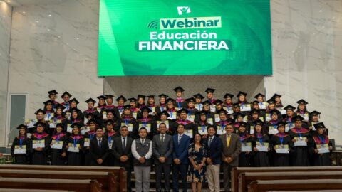 Perú: Primer webinar de educación financiera culminó con graduación presencial