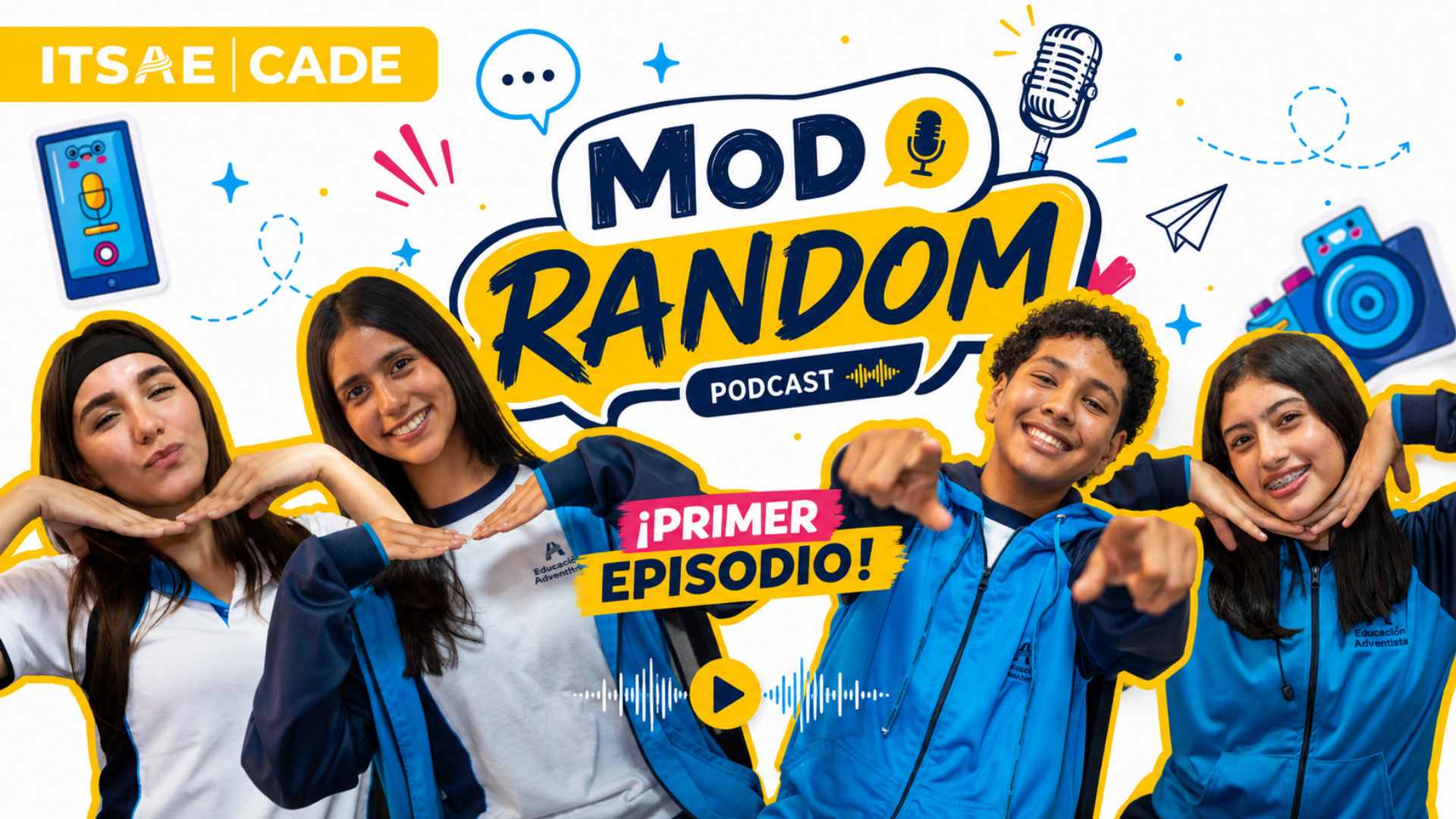 El Colegio Adventista del Ecuador lanza el primer podcast estudiantil adventista del país