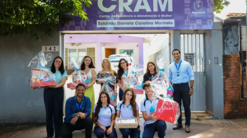 Acción lleva cartas de cariño a mujeres atendidas por un centro de apoyo en Brasil