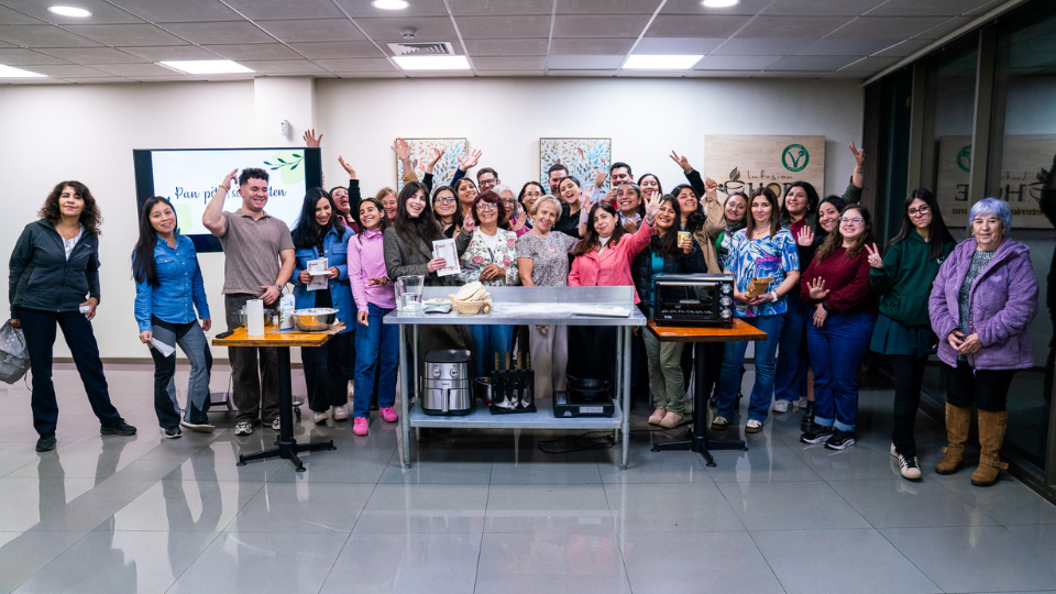 Participantes de los talleres del Centro de Influencia Infusion Hope