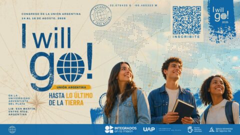 Argentina volverá a ser epicentro de la misión con el I Will Go 2026