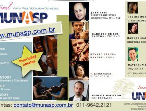 Festival internacional de música no Unasp