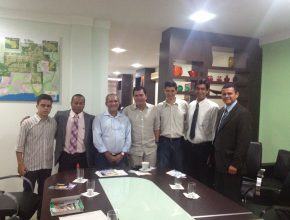Líderes adventistas visitam prefeito de Palmas