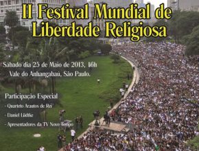 Celebração conscientizará sobre liberdade religiosa em São Paulo