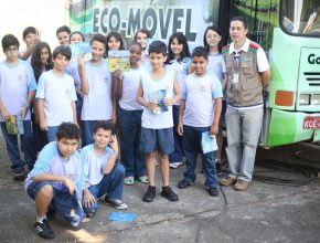 Colégio Adventista em Goiânia recebe o EcoMóvel