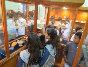 Clube de Ciências visita Museu de Arqueologia no Unasp