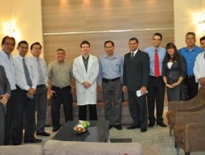 Hospital Adventista de Belém recebe visita de líderes adventistas do Peru