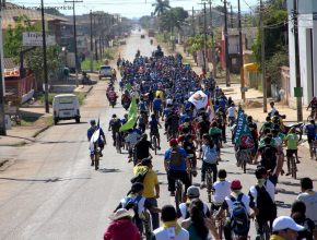 Bicicletaço reúne mais de 900 pessoas em Rondônia