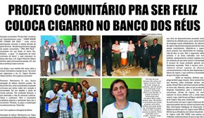 Projeto comunitário é destaque em jornal de Muriaé