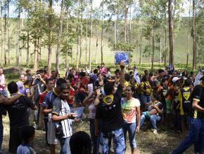 Mega acampamento reúne mais de 200 jovens em Teófilo Otoni