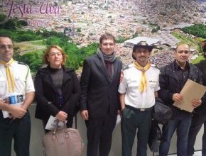 Desbravadores visitam prefeito de Caxias do Sul (RS)