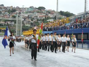 Desfile de 7 de Setembro em SC tem participação do clube de Desbravadores