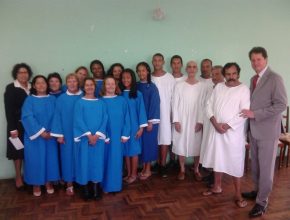 16 pessoas entregam a vida a Jesus no Batismo da Primavera de Bagé