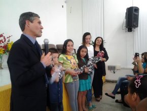 Escola Adventista de Santa Cecília realiza batismo da primavera