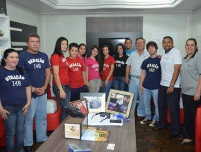Prefeito de Pitanga (PR) recebe a visita de jovens adventistas
