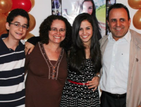 Pastor Osvaldo Lima com sua família