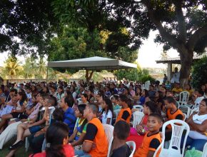 Campal reúne centenas de fiéis em Goianinha, interior do Rio Grande do Norte