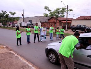 Ação pela limpeza urbana agita centro de Araguaína