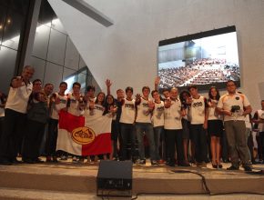 Grupo veio diretamente de Aracaju, Sergipe, para participar da Missão Calebe em Curitiba.
