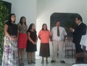 Membros são dedicados ao trabalho da Igreja em Guarani D’Oeste