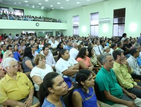 Cerca de mil pessoas participaram do lançamento do Encontro Regional de Oficiais de Igreja (EROI).