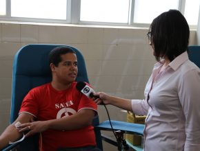 Mídia local destaca 15 dias de doação de sangue