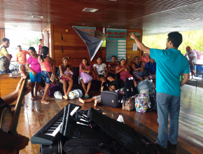 Evangelistas realizam projeto missionário pelo interior do Amazonas