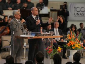 Presidente mundial durante sermão no centenário do Unasp, campus São Paulo: papel estratégico das instituições educacionais no cumprimento da missão
