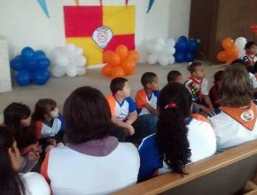 O Clube Magirus Kids conta atualmente com 12 crianças, mas o grupo já trabalha para o aumento desse número.