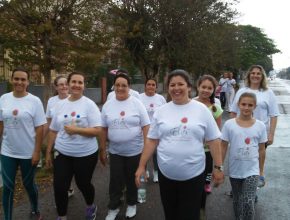 Caminhada incentiva mulheres de Esteio à prática regular de exercícios físicos