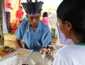 Aldeia indígena recebe feira de saúde no Espírito Santo