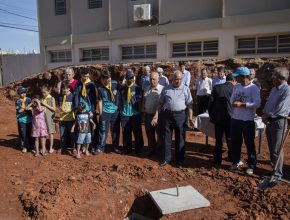 Cerimônia dá início a obras para novo prédio da Igreja Central de São José do Rio Preto