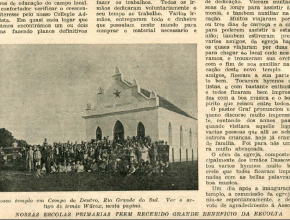 Inauguração do templo em 1935 ganhou um grande destaque na Revista Adventista da época. As atividades dos adventistas na região já estavam sendo divulgadas desde 1909.