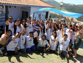 Estudantes argentinos realizam trabalhos voluntários na Grande SP