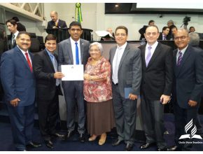 Assembleia Legislativa do Pará homenageia personalidades adventistas