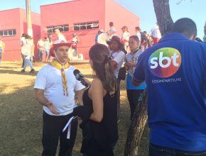 Jornal Correio e afiliadas Rede Globo, SBT e Record noticiaram o acampamento
