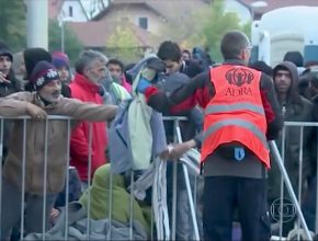 Jornal Nacional mostra ação da ADRA em reportagem sobre crise dos refugiados