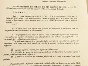 Mudança em lei recomenda realização de concursos públicos aos domingos no Rio Grande do Sul