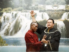 O haitiano foi batizo e já sonha em ser um missionário na causa de Deus.