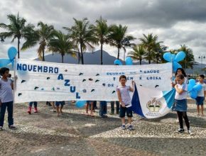 Escola Adventista de Guaraqueçaba participa de caminhada em prol do Novembro Azul