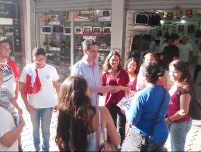Calebes promovem honestidade através de flash mob em Rio Grande (RS)