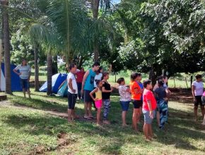 O inédito acampamento de verão de Missão Global reuniu 60 participantes em momentos de lazer e crescimento espiritual. Foto: colaborador local